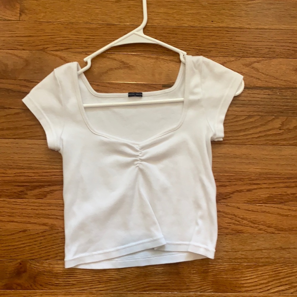 White brandy Melville shirt